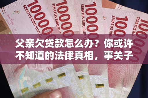 武汉父亲欠贷款怎么办？你或许不知道的法律真相，事关子女未来