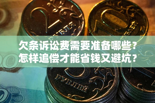 武汉欠条诉讼费需要准备哪些？怎样追偿才能省钱又避坑？