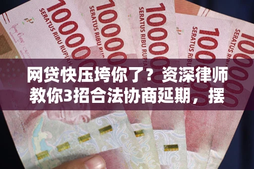 武汉网贷快压垮你了？资深律师教你3招合法协商延期，摆脱暴力催收！