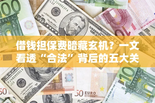 武汉借钱担保费暗藏玄机？一文看透“合法”背后的五大关键陷阱