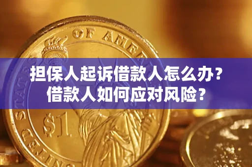 武汉担保人起诉借款人怎么办？借款人如何应对风险？