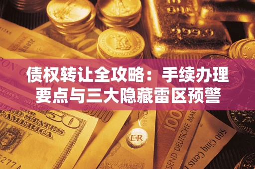 武汉债权转让全攻略：手续办理要点与三大隐藏雷区预警