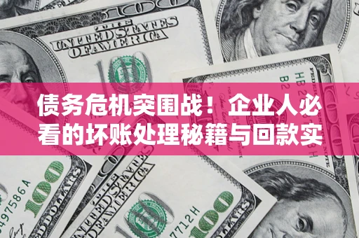 武汉债务危机突围战！企业人必看的坏账处理秘籍与回款实战指南