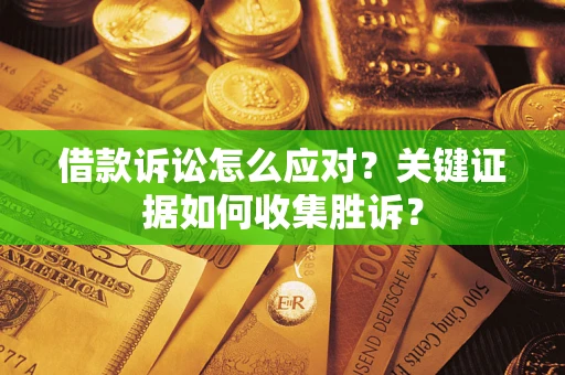 武汉借款诉讼怎么应对？关键证据如何收集胜诉？