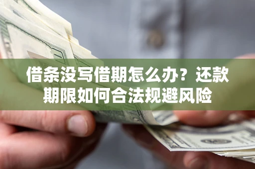 武汉借条没写借期怎么办？还款期限如何合法规避风险